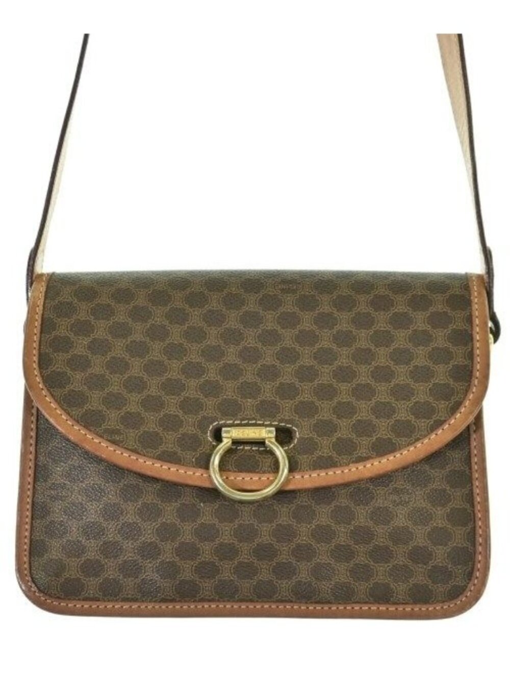 Celine Macadam Pattern Shoulder Bag